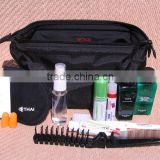Deluxe quality plane amenity kit/inflight cosmetics kit with nylon bag for the business class