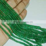 Natural Emerald Smooth Rondell