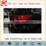 Car LED Tail Lamps Tail-lights of Highlander 2015
