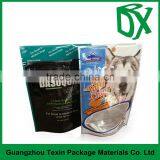 New Products 2016 Customized Printed Clear Window BOPP Plastic Stand up Pouch With Zipper for Dog Food Packaging thumbnail-4