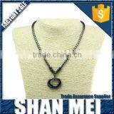 Hot Selling Square Ring Hematite Stone Necklace thumbnail-1