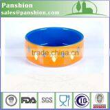 Round Shape Decal Finish Ceramic Pet Bowl thumbnail-1