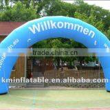 Blue Inflatable Arch