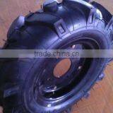 Small Rubber Wheels Tires for Tractor Mower 4.00-8 thumbnail-1
