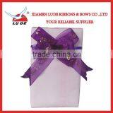 Printed Organza Pull Ribbon Bow for Packing