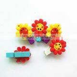 Wholesale Flower Shaped Wood Paper Clips Customize Soft PVC Bookmark thumbnail-2
