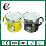 Wholesale Promotional Logo Printing Enamel Camping Metal Mug