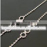 Latest Beautiful Woman Dresses Chiffon Gown With Rhinestone Strap thumbnail-1