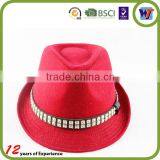 High Quality Wool Cap Felt Available Fedora Feather Hats For Sale Cheap Made In China thumbnail-4