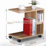 Wooden Modern Coffee Table With Wheel thumbnail-6