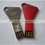oem business promotion gift metal key injection surface split usb flash drive