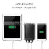 2016 New IP68 Waterproof 10000mah Mobile Solar Charger Power Bank With Led Light thumbnail-6