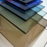 4mm,5mm,6mm on line coated reflective glass for decorative and building