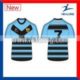 Blue and White Rugby League Jerseys Singapore Rugby Jersey Wholesale Rugby Shirts thumbnail-2