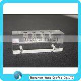 High Precise Clear Cast Square Acrylic Manifold Plastic Manifold Assemblies