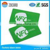 Printed Passive Contactless 13.56mhz Smart Rfid Card 1k