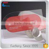 CR80 Standard Size Card Offset Printing Clear Transparent Business Plastic PVC Cards thumbnail-1
