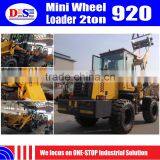 Hot Sale ZLY920 China Mini Wheel Loader 2000kg With CE - 1 Cbm Bucket Small Wheel Loader for Sale thumbnail-1