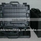 custom blow molding plastic tool case with insert foam plastic hard case