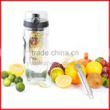 1000ml Fruit Infusing Infuser Water Bottle BPA Free Plastic Sports Detox Health thumbnail-2