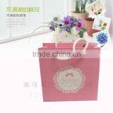 Cheap Brown Printed Logo Brown Kraft Paper Bag With Twisted Paper Handle thumbnail-3