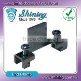 TA-002H Mounted on 35mm Rail Cap Bearing Bracket Stopper End Clamp thumbnail-1