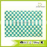 PP Plaid Placemats Washable Heat-resistant for Dining Table 45*30CM (Set of 12) thumbnail-2
