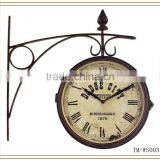 Wrought Iron Hot Sale Train Clock thumbnail-1