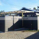 High Quality Decorative Easily Assembled WPC Fence Wood Plastic Composite Garden thumbnail-3