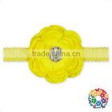 12 Color Diamond And Flower Baby Shabby Hair Accessories Girl Headband thumbnail-5