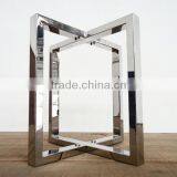 Polishing Stainless Steel Flat-packing Furniture Metal Coffee Table Bases thumbnail-3