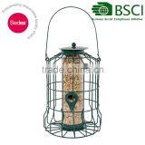 NEW Outdoor 10 Inch Green 4-Peg Squirrel-Proof Wild Bird Feeders thumbnail-1