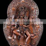 Antique Religious Metal Craft Tibetan Buddha Statue for Casting Technique
