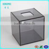 Shenzhen Kingmei Hot Sale Kinds of Acrylic Vanity Tissue Box,napkin Box thumbnail-1