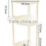 Plastic 3 or 4 Layers Bathrooms Tripod Shelf thumbnail-5