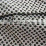 DDSAFETY 2017 Red Knit Wrist Canvas Working Safety Glove High Quality White Polka Dot Glove thumbnail-3