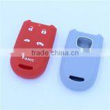 Silicone Rubber Car Key Cover Shell Case for Honda 5 Buttons thumbnail-4
