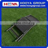 4pcs Iron Outdoor Leisure Folding Chair,black,53CM*46CM*82CM thumbnail-4