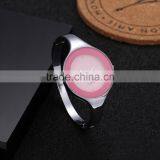 High Quality Free Sample Narrow Strap Fashion Unisex Wristwatch Display Watch