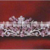 High Quality Pearl Rhinestone Fashion Tiaras Wedding Hair Pins In Stock thumbnail-1