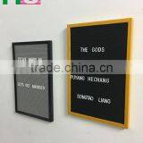 12''*18'' Letter Board Gold Frame Backing With Slots to Insert Letters Includ Letters thumbnail-4