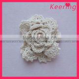 KR Flower Neckline WSG-040 crochet lace flowers