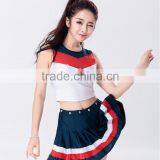 Short Sleeve Top and Skirt Girls Cosplay Sport Wear for Cheerleader BB0024 thumbnail-1