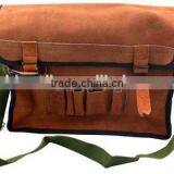 Canvas Kits Admission Package / Bag Electrician Suede Leather Bag, Leather Tool Bag thumbnail-2