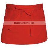 Own Factory Supply With Zipper Pocket Cotton Waist Apron