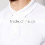 New Design Custom Short Sleeve Button Placket Men's 100% Polyester Breathable Pique 200gsm Casual Skinny Slim Fit Polo Shirt thumbnail-3