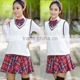 Custom Stylish Japanese Girl High School Uniform Vest thumbnail-3