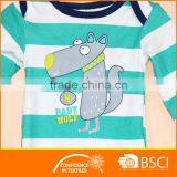 Interlock Summer Newborn Baby Clothes Baby Bodysuit thumbnail-3