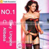 Sexy Women Corset Plus Size for Fat Women Sexy Red Mature Corset thumbnail-1