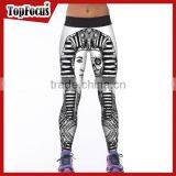 (OEM Factory) Wholesale Camo 3d Digital Printing Full Leggings for Women Gym Fitness Tight Yoga Pants Wear thumbnail-5